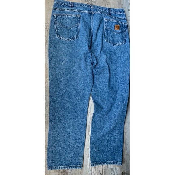 Carhartt : traditional fit work distressed jeans - Picture 5 of 12
